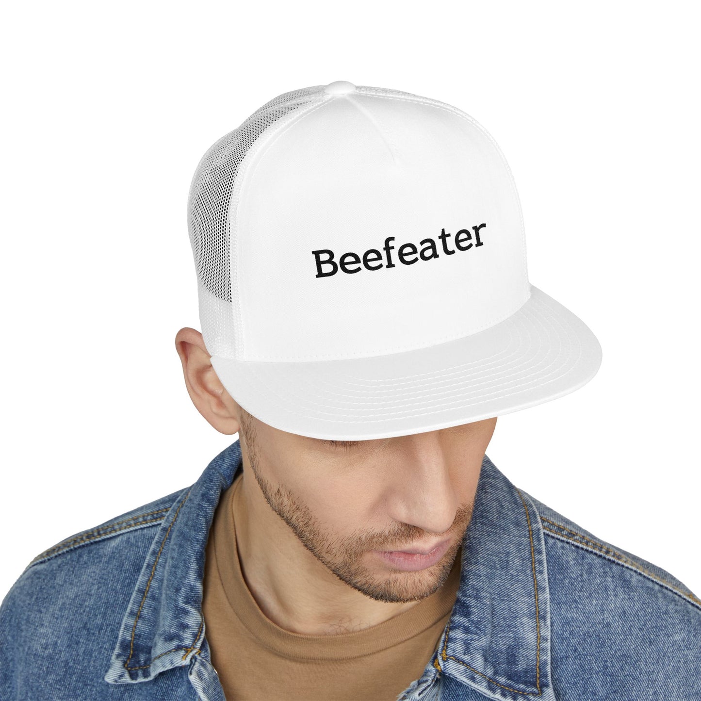 Beef Eater 5 Panel Trucker Cap