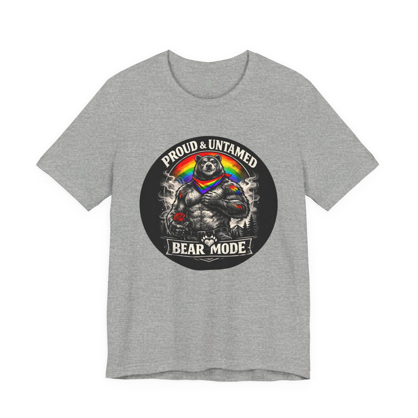 Proud Bear Tshirt by Wil Man