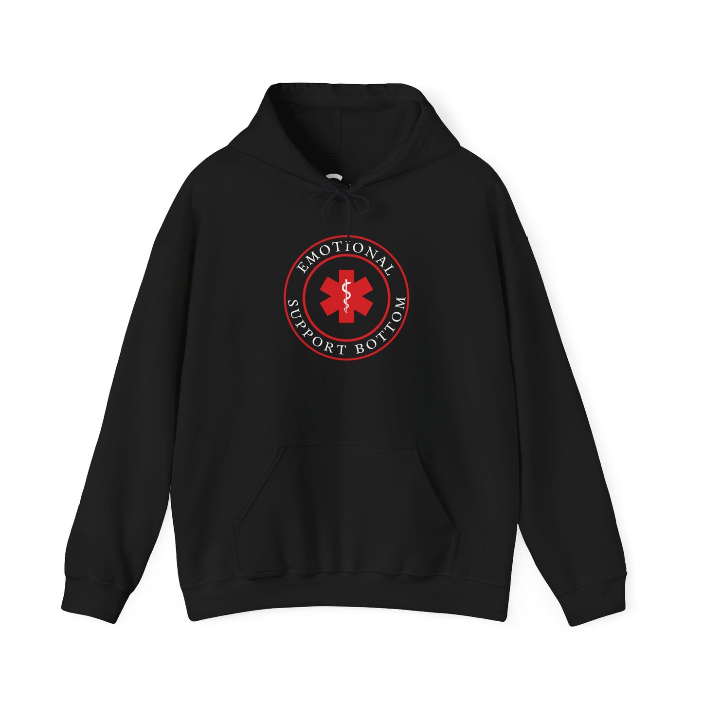 Emotional Support Bottom Hoodie - Cozy & Stylish Sweatshirt
