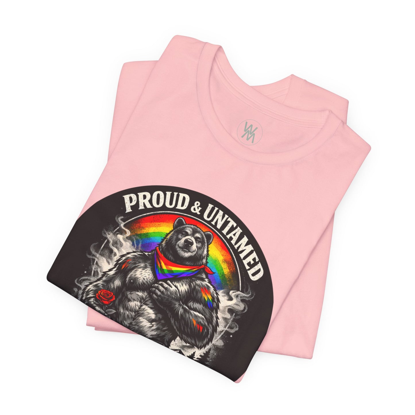 Proud Bear Tshirt by Wil Man