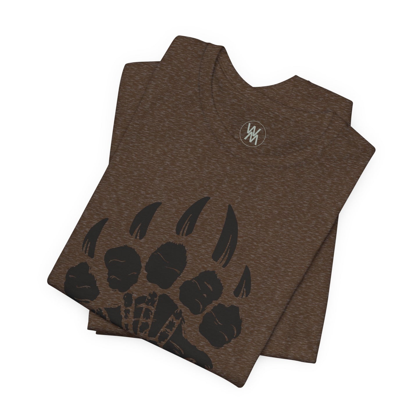 Bear Paw 2 Tshirt by Wil Man
