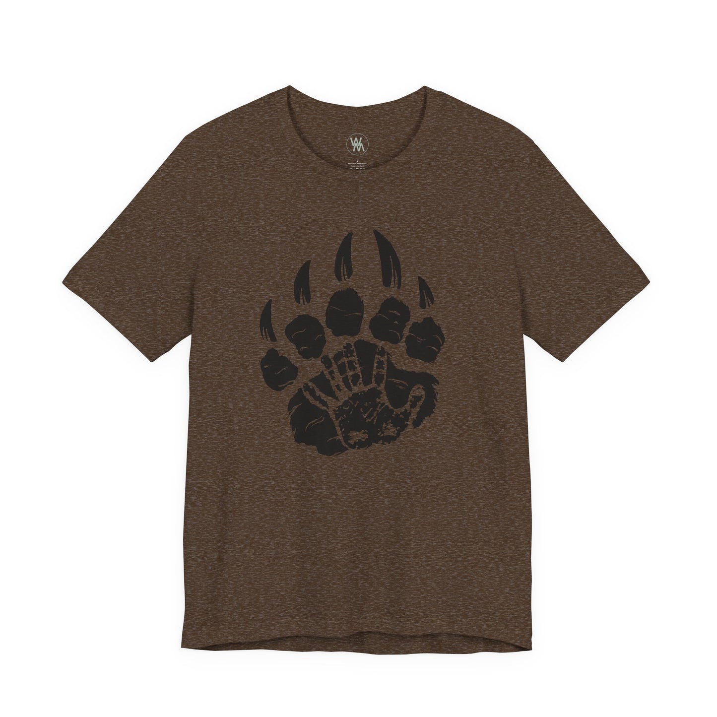 Bear Paw 2 Tshirt by Wil Man