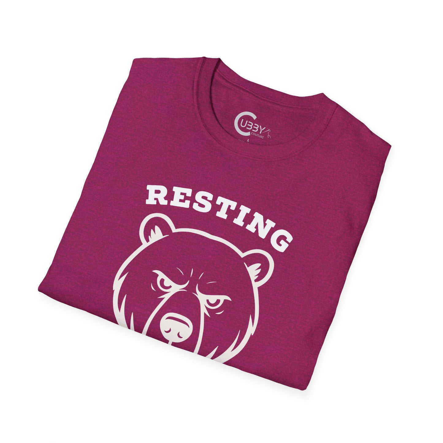 Resting Bear Face White