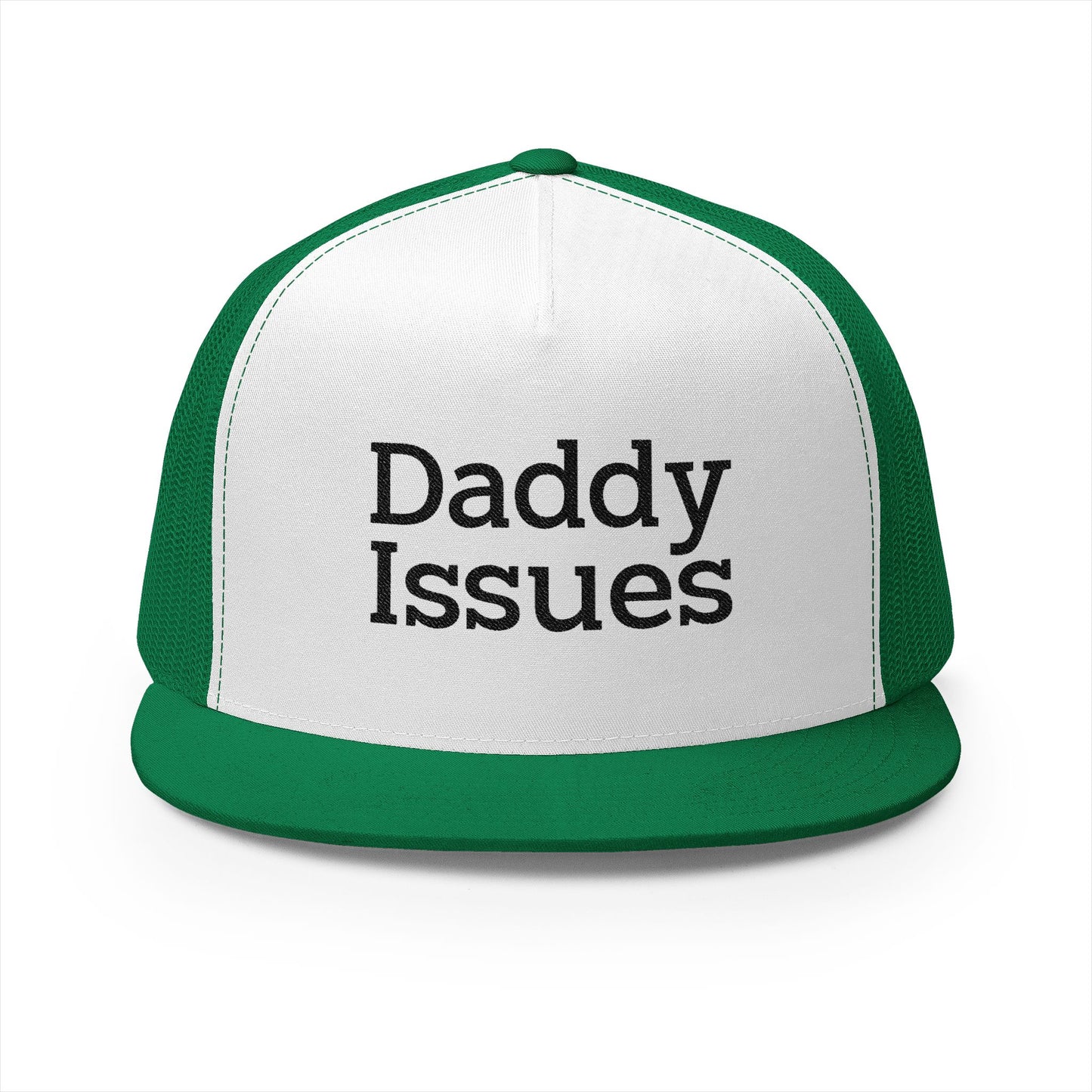 Daddy Issues 5 Panel Trucker Cap