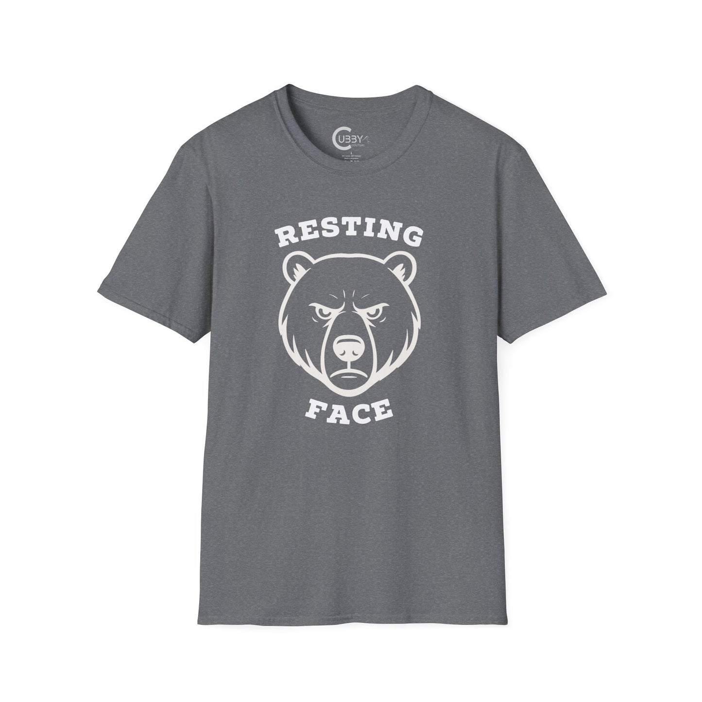 Resting Bear Face White