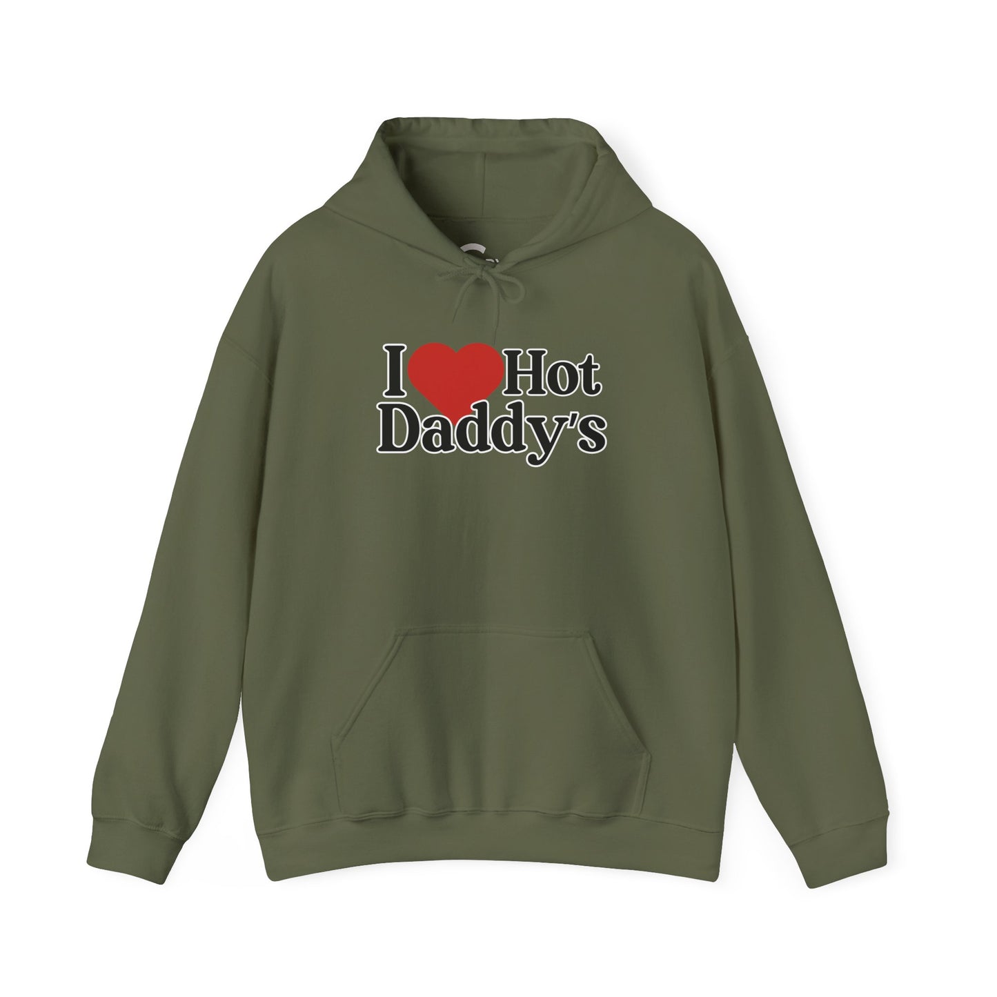 I love Hot Dads Hoodie- Cozy & Stylish Sweatshirt