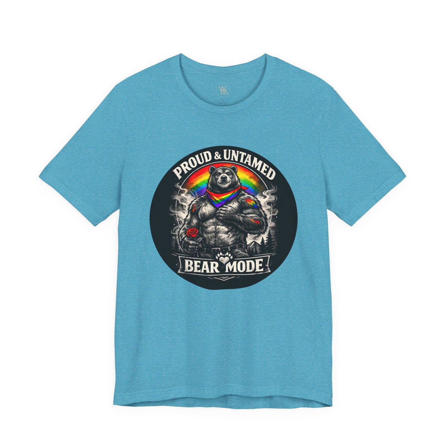 Proud Bear Tshirt by Wil Man
