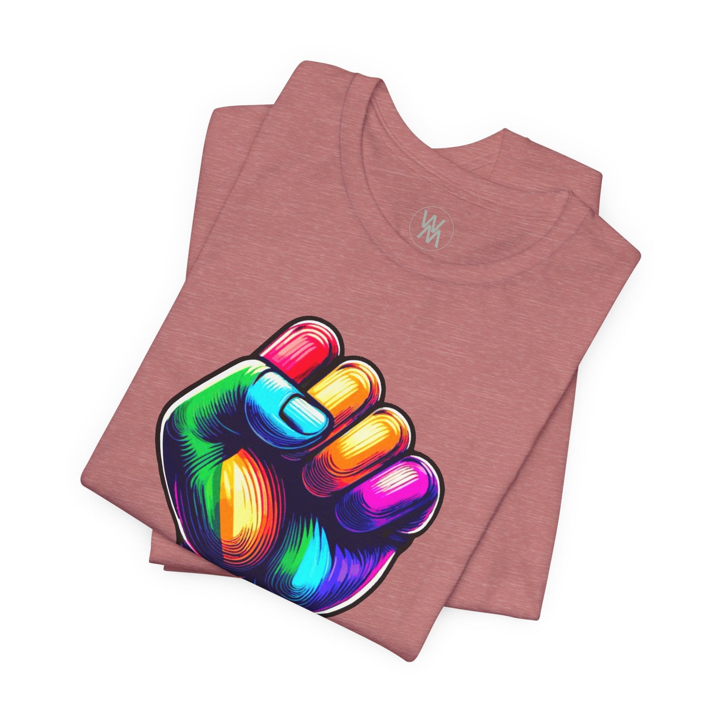 Pride Fist Tshirt by Wil Man