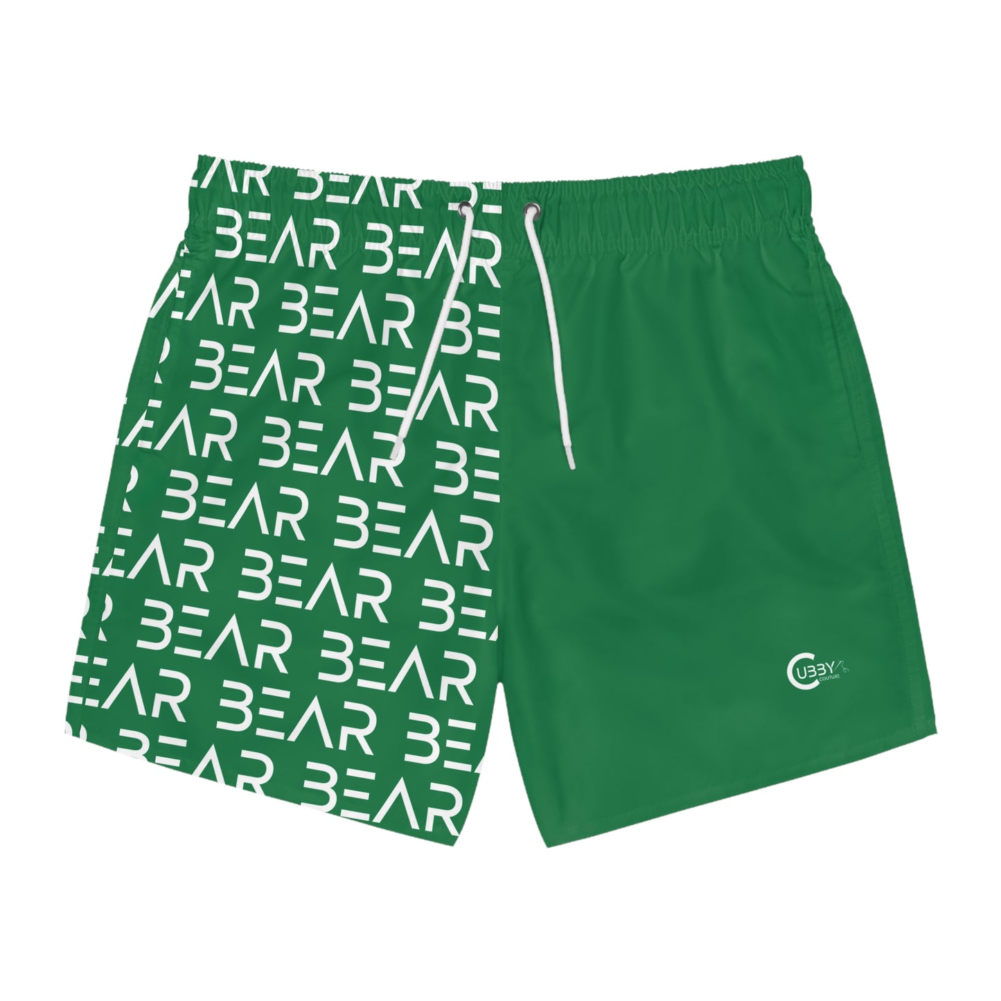 Modern Bear Swim Trunks- Green