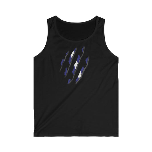 Telltale Scratch 1 Tank Top by Wil Man