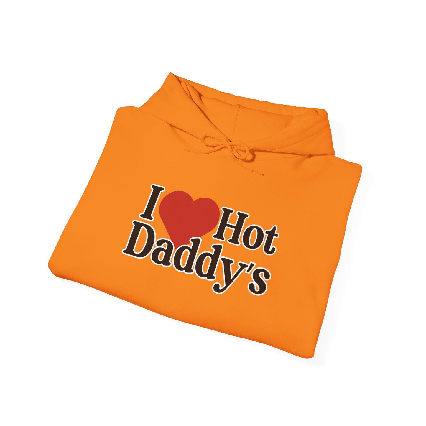I love Hot Dads Hoodie- Cozy & Stylish Sweatshirt