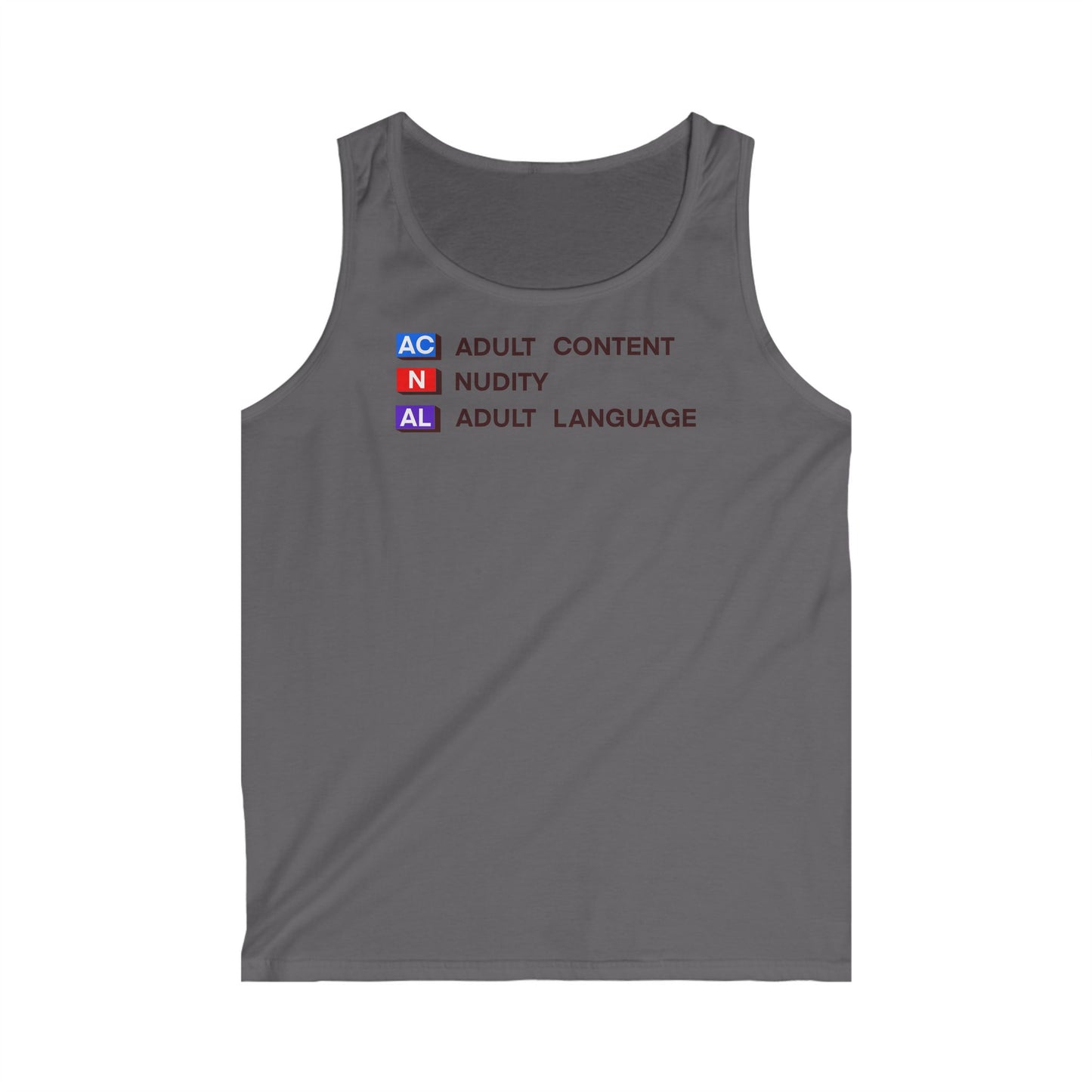 Ratings Tank Top by Wil Man