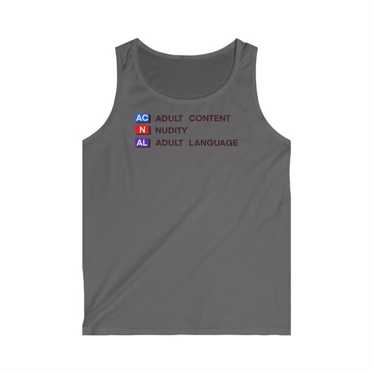 Ratings Tank Top by Wil Man