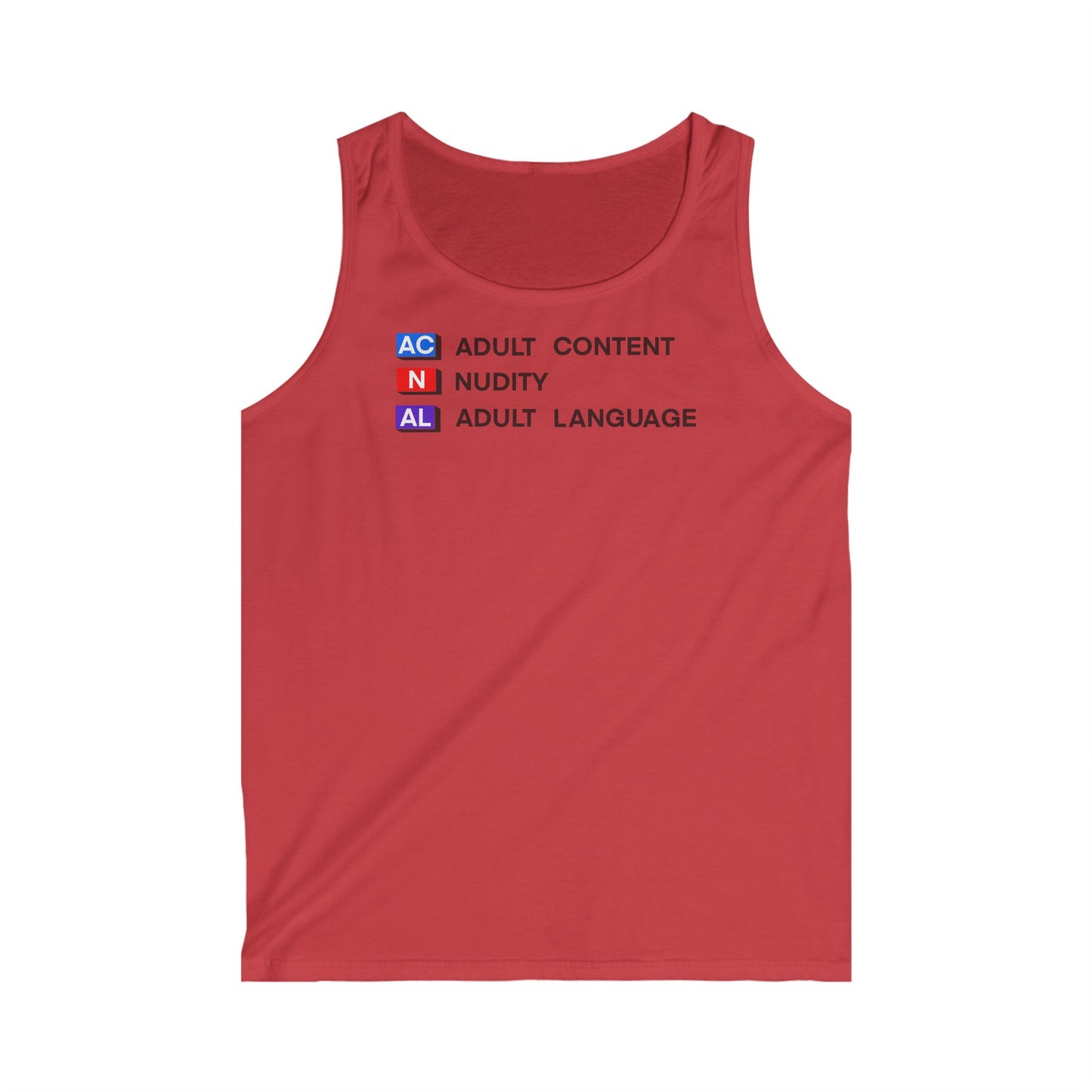 Ratings Tank Top by Wil Man