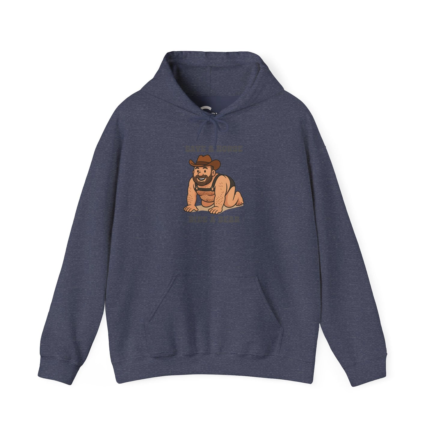 Save a Horse Ride a Bear Hoodie- Cozy & Stylish Sweatshirt