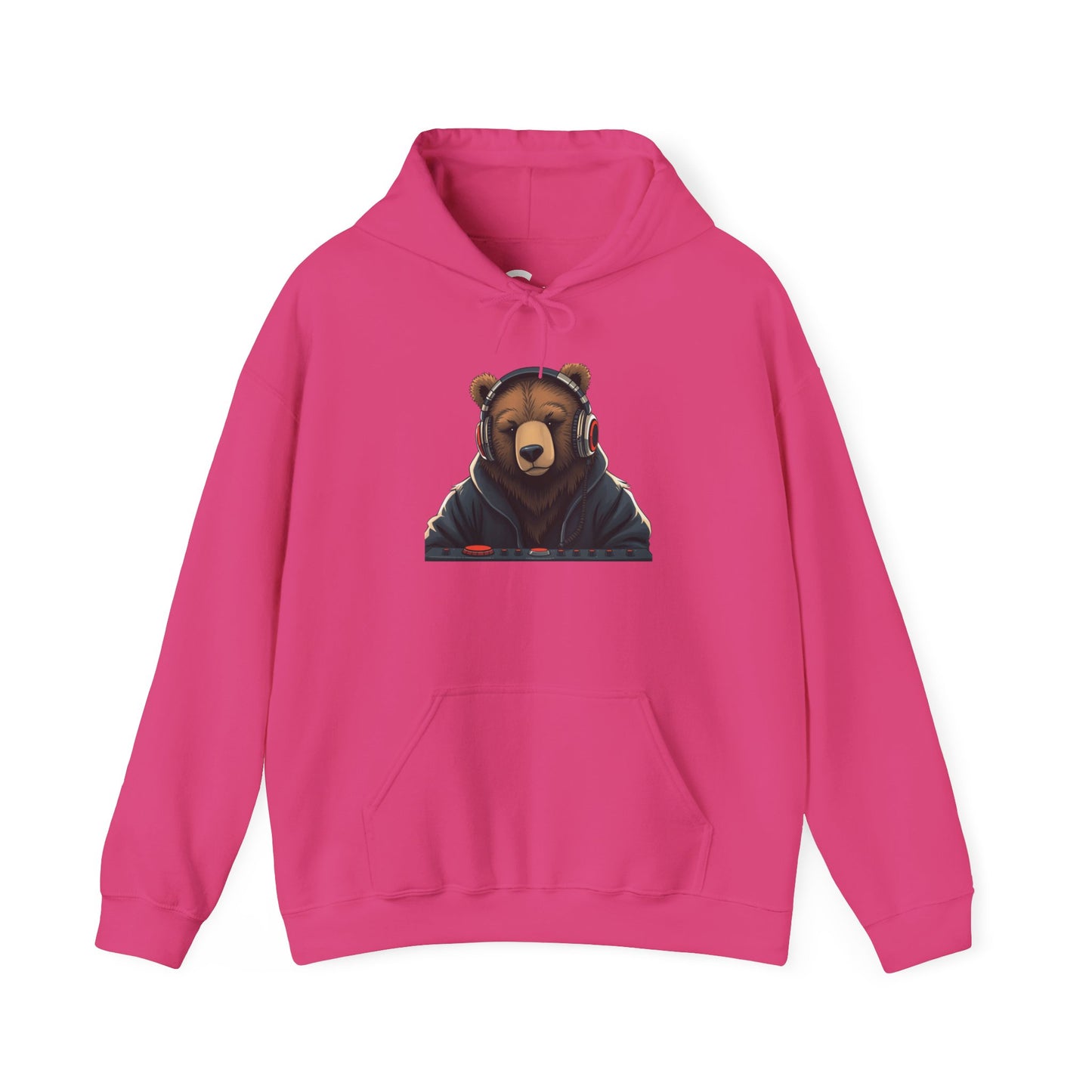 DJ Bear Hoodie - Cozy & Stylish Sweatshirt