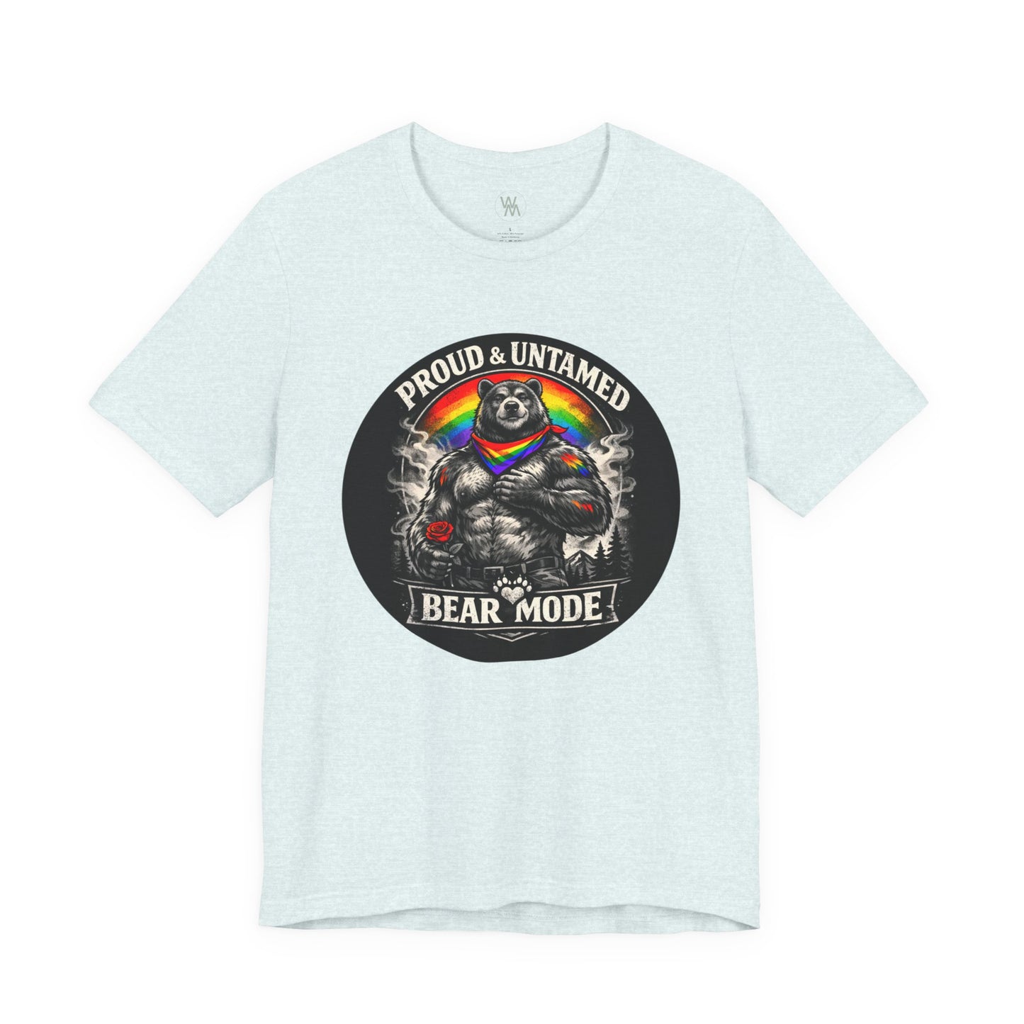 Proud Bear Tshirt by Wil Man