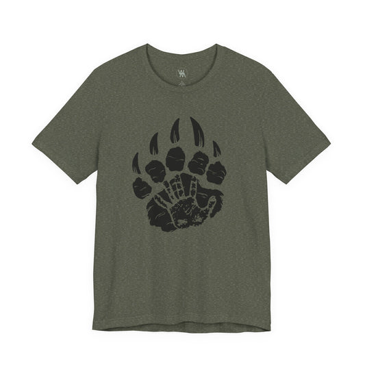Bear Paw 2 Tshirt by Wil Man