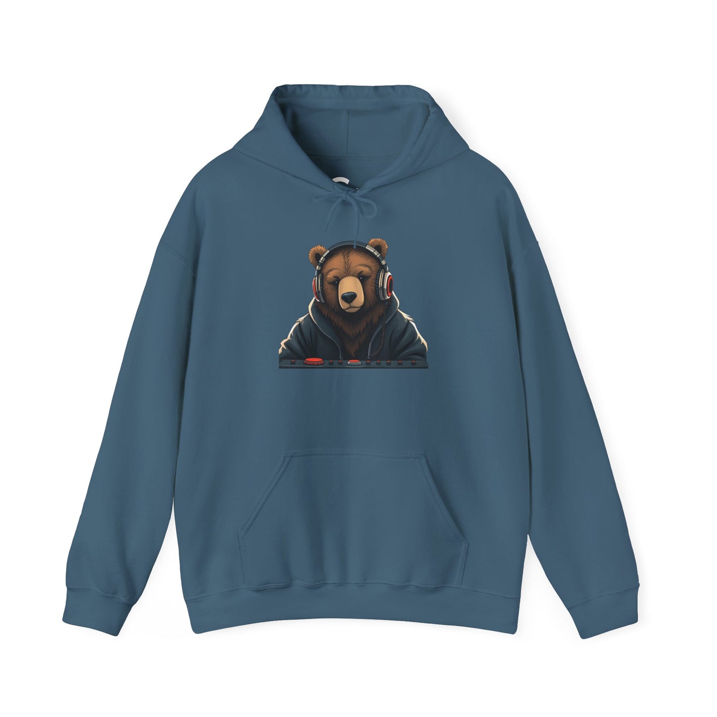 DJ Bear Hoodie - Cozy & Stylish Sweatshirt