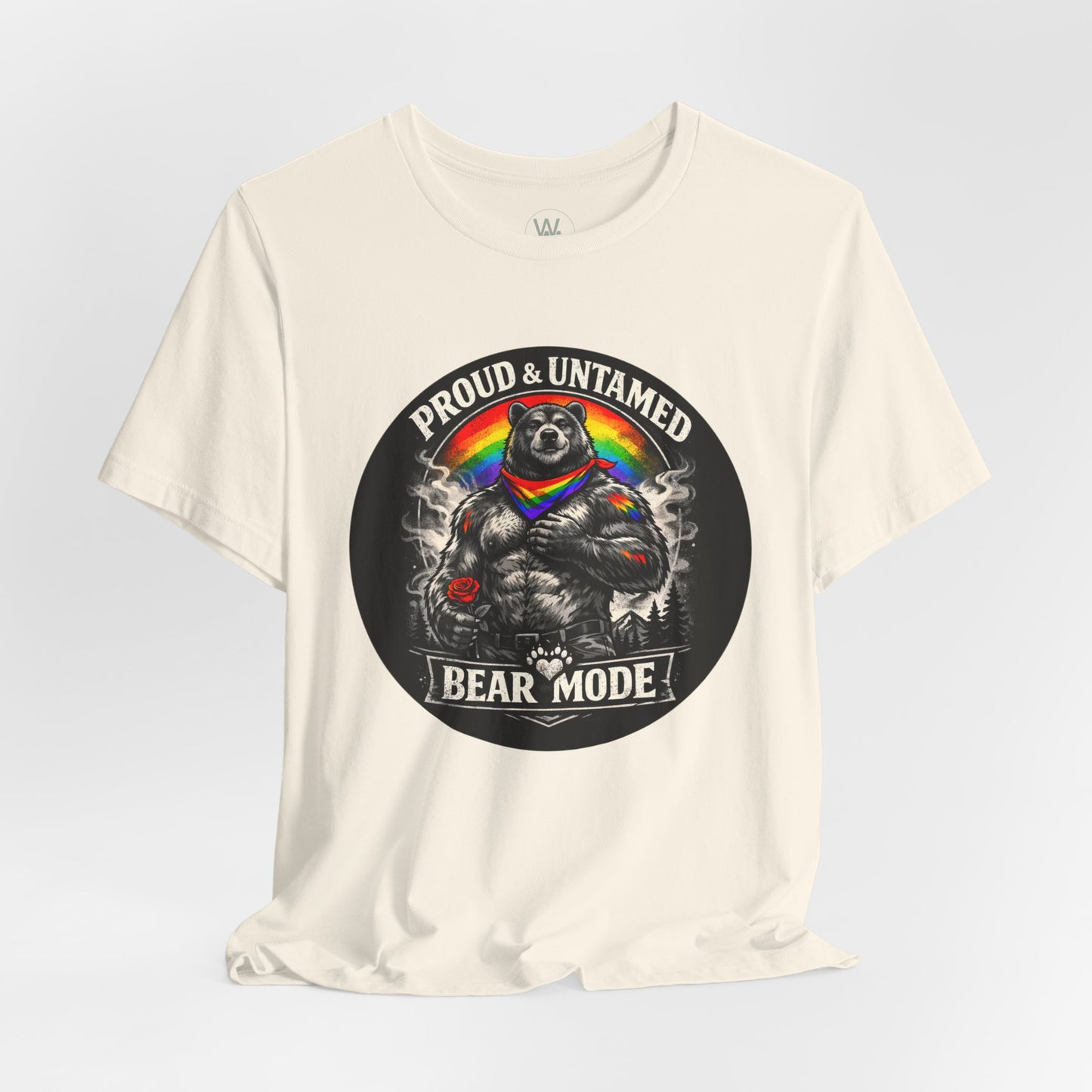 Proud Bear Tshirt by Wil Man