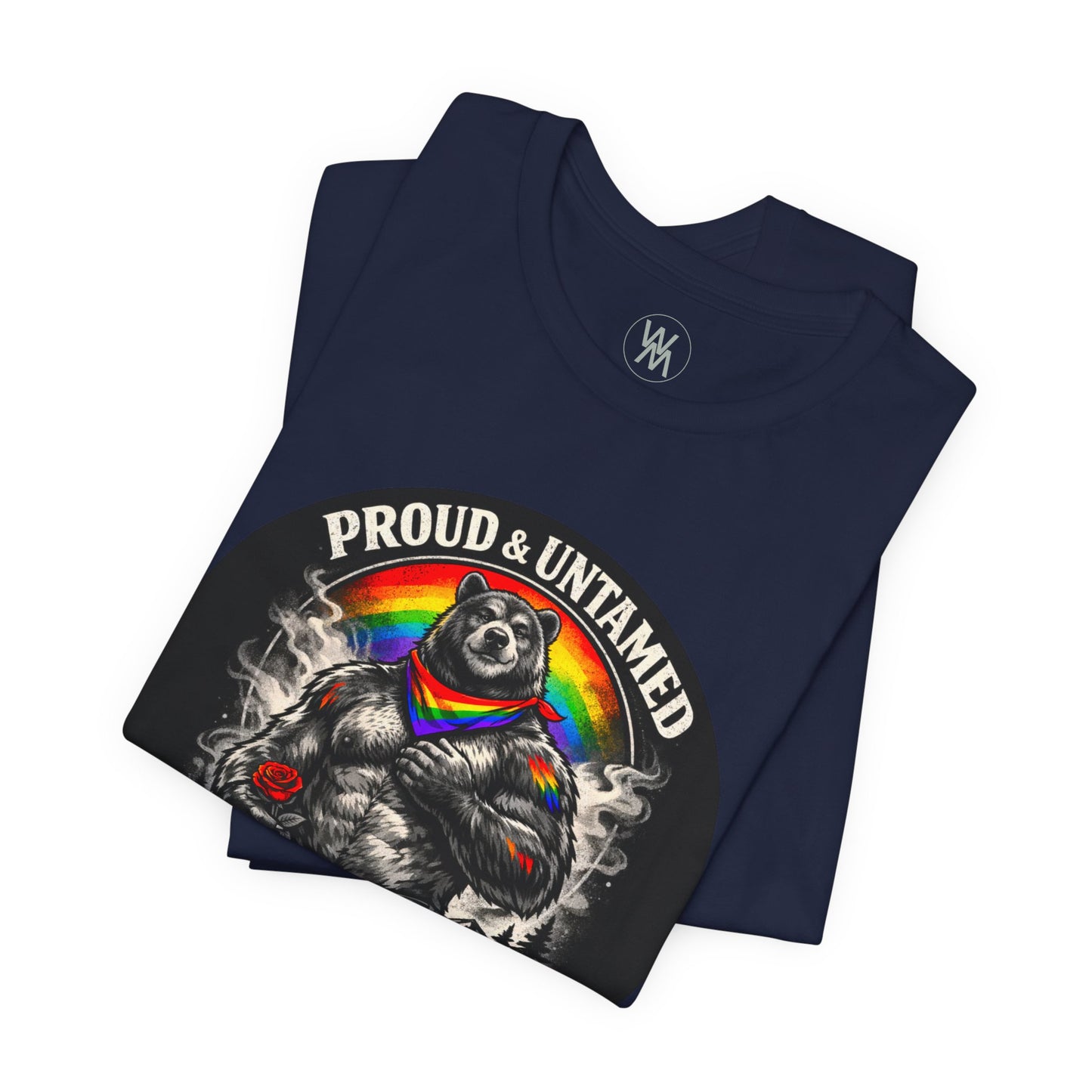 Proud Bear Tshirt by Wil Man