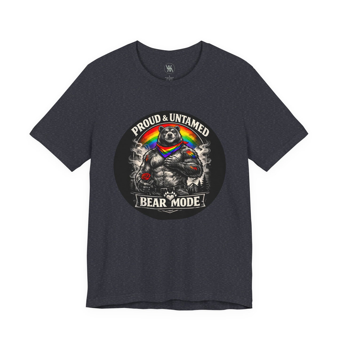 Proud Bear Tshirt by Wil Man
