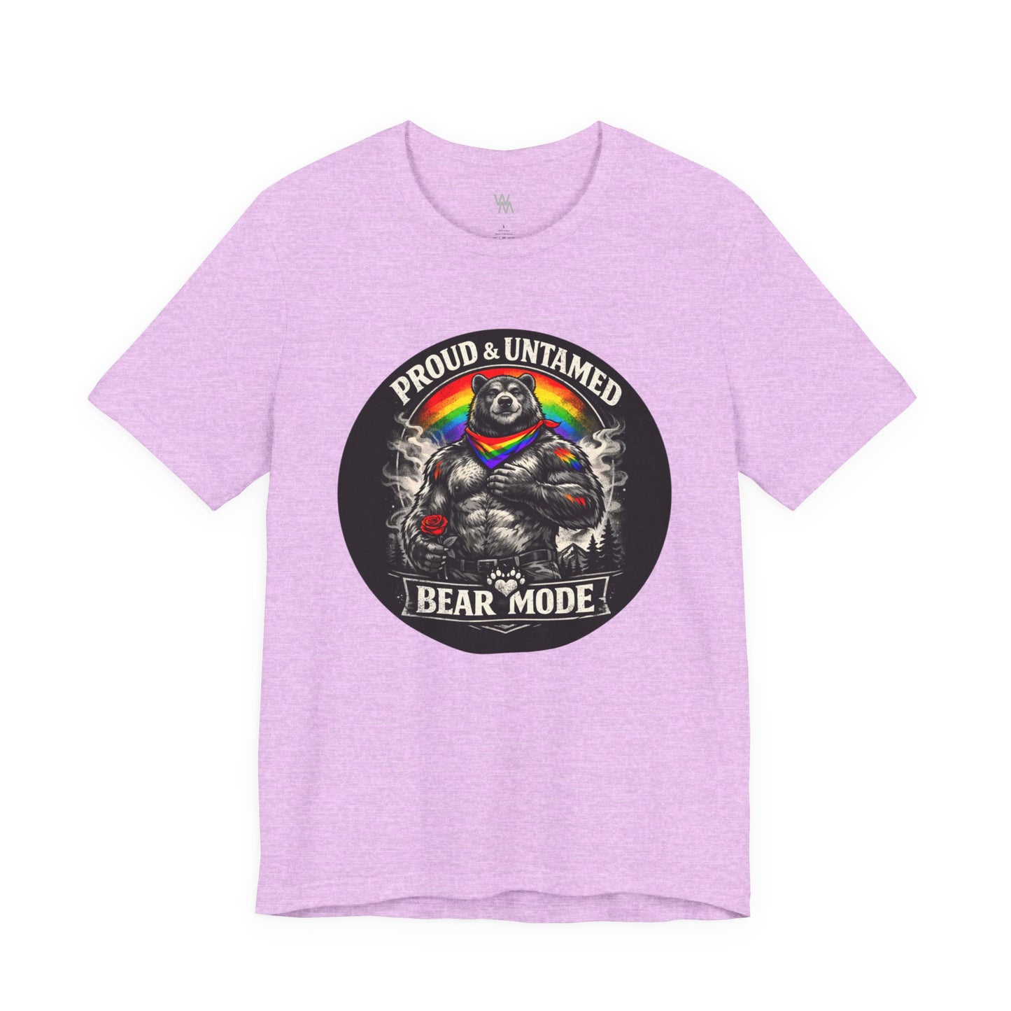 Proud Bear Tshirt by Wil Man
