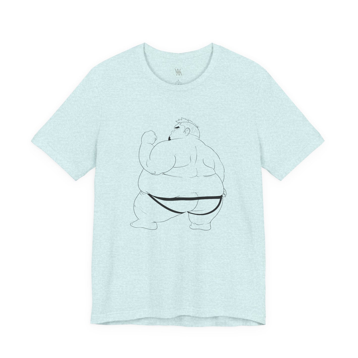 Chubby Lover BLK Tshirt by Wil Man