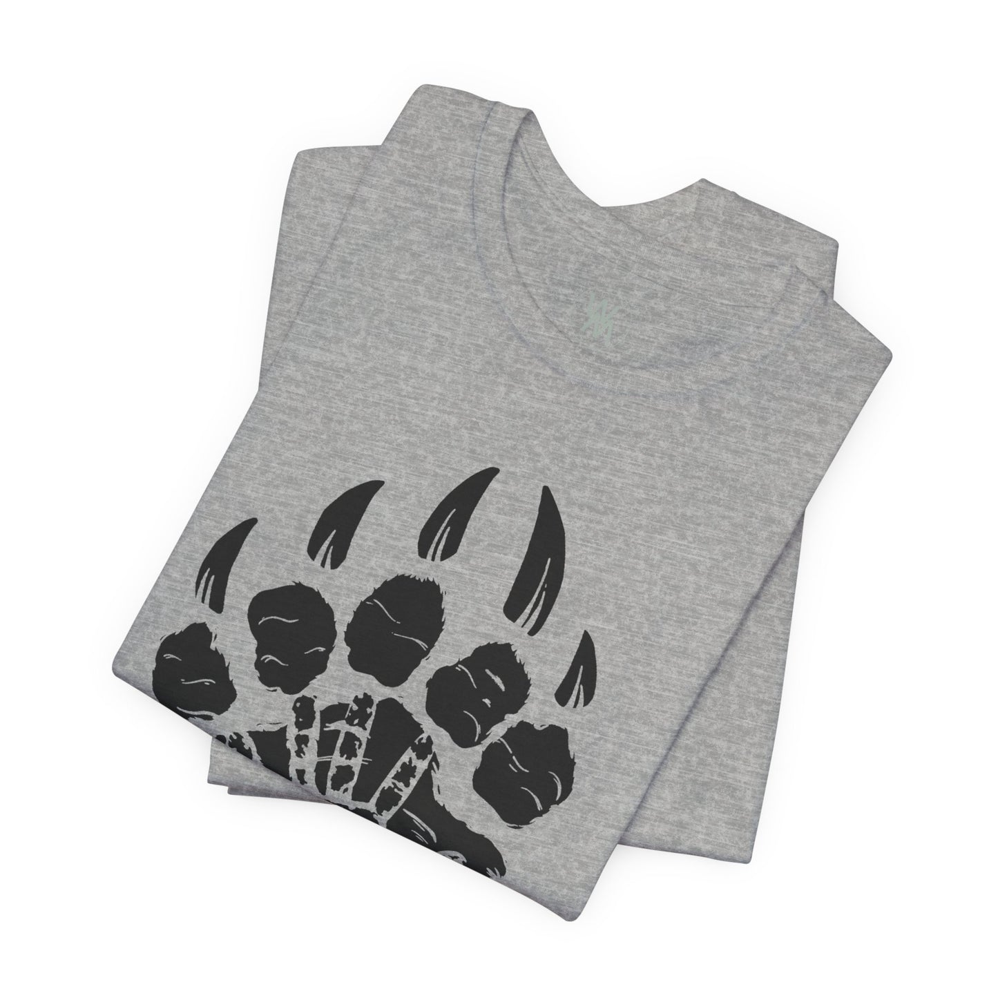 Bear Paw 2 Tshirt by Wil Man