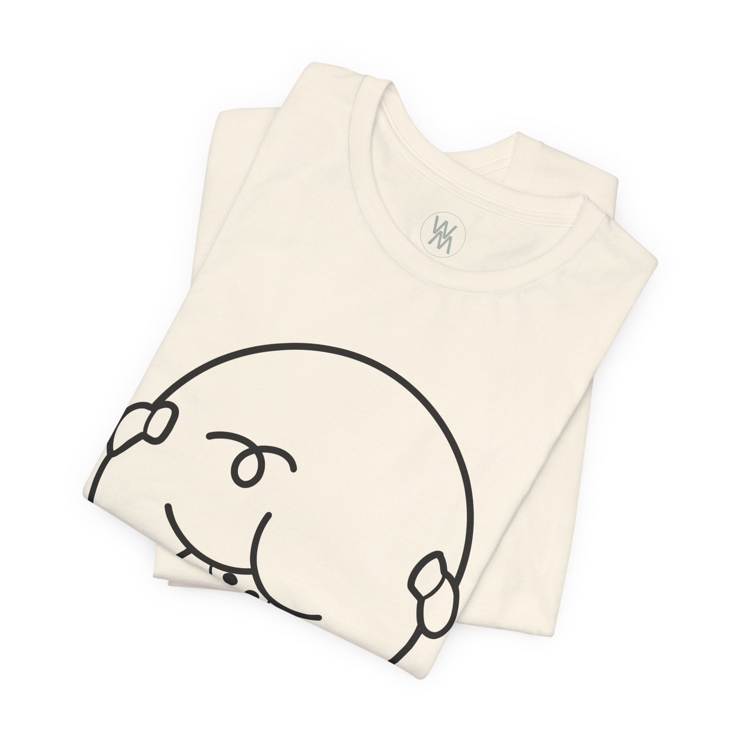 Shy Piglet Tshirt by Wil Man