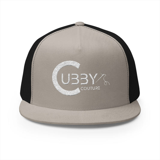 Cubby Couture 5 Panel Trucker Cap.