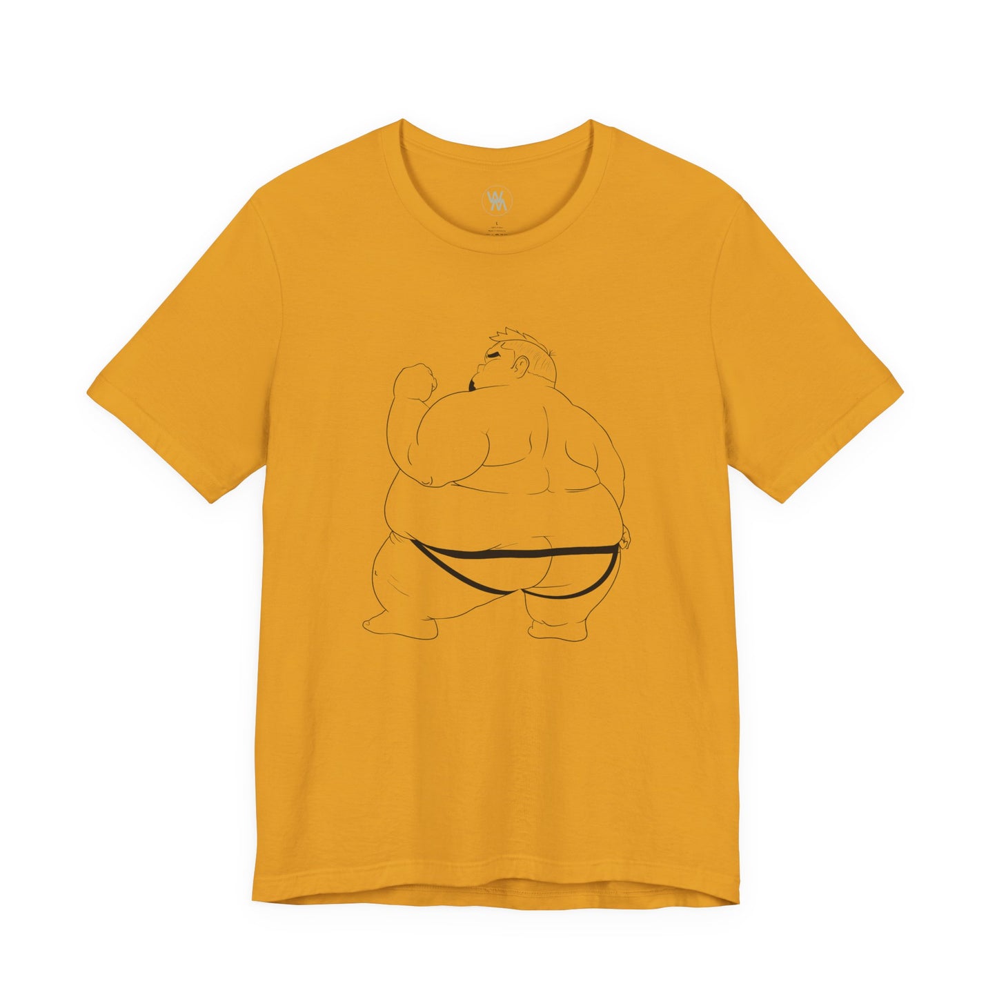 Chubby Lover BLK Tshirt by Wil Man