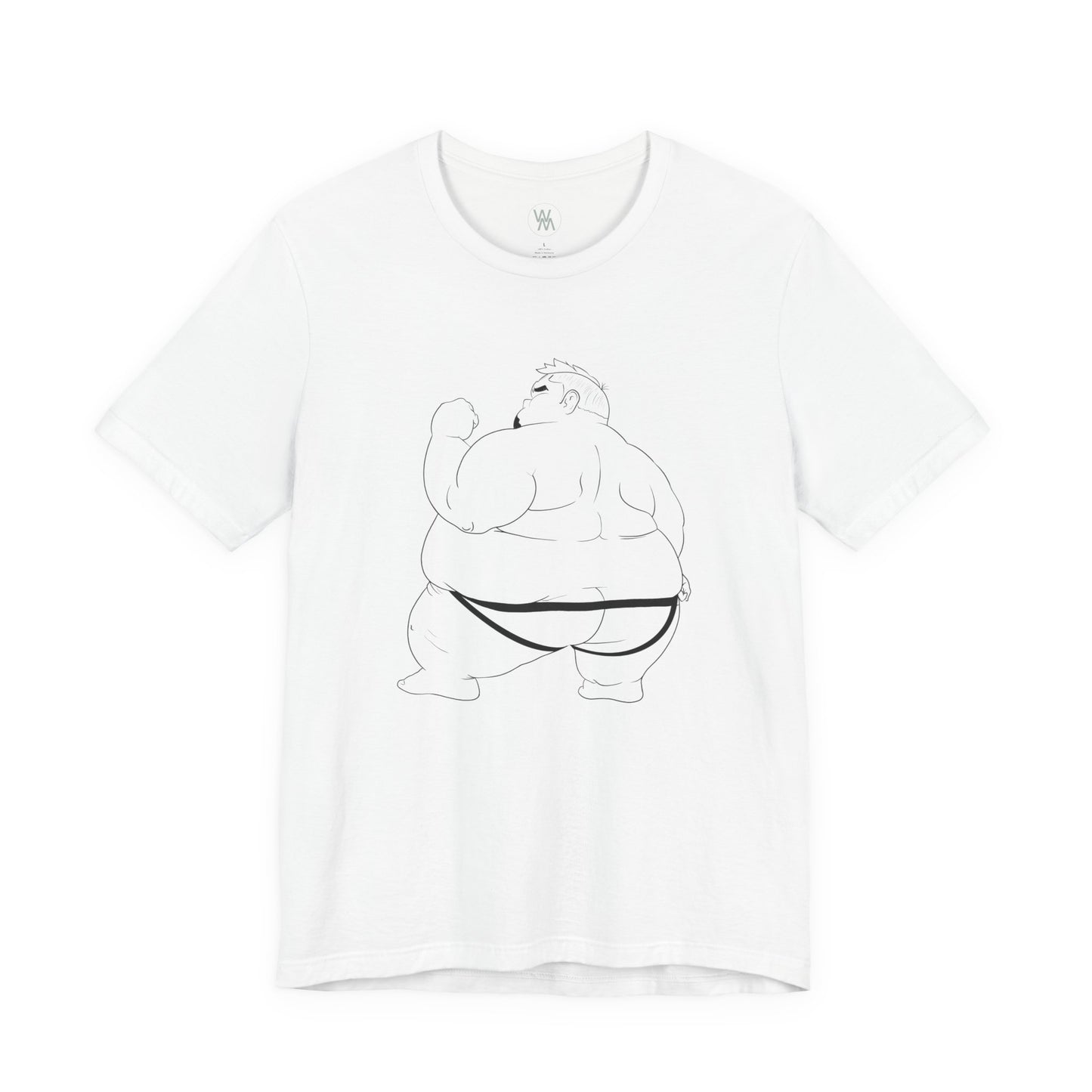Chubby Lover BLK Tshirt by Wil Man