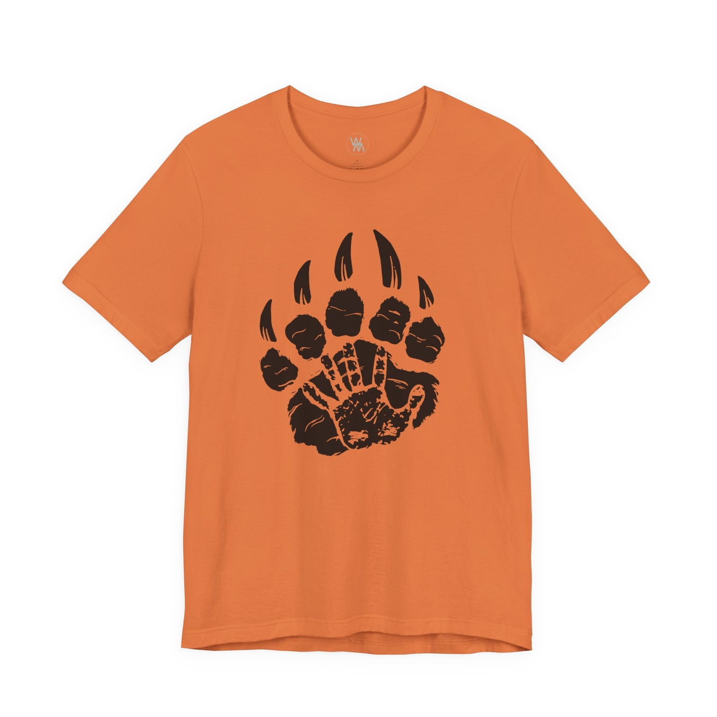 Bear Paw 2 Tshirt by Wil Man