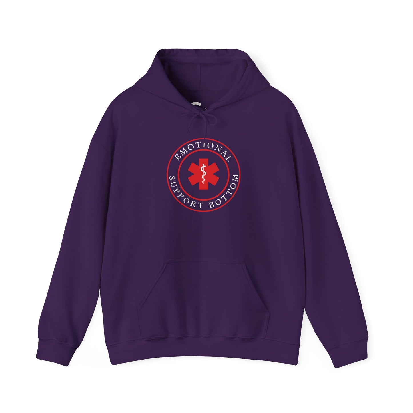 Emotional Support Bottom Hoodie - Cozy & Stylish Sweatshirt