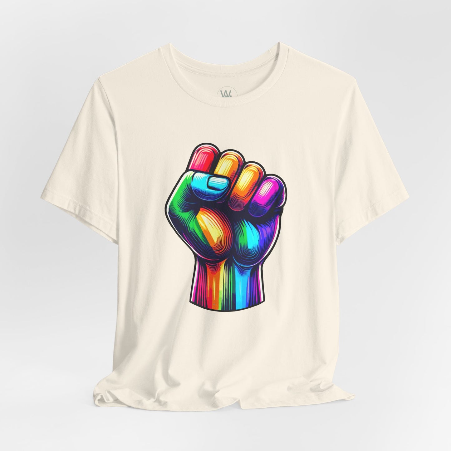 Pride Fist Tshirt by Wil Man