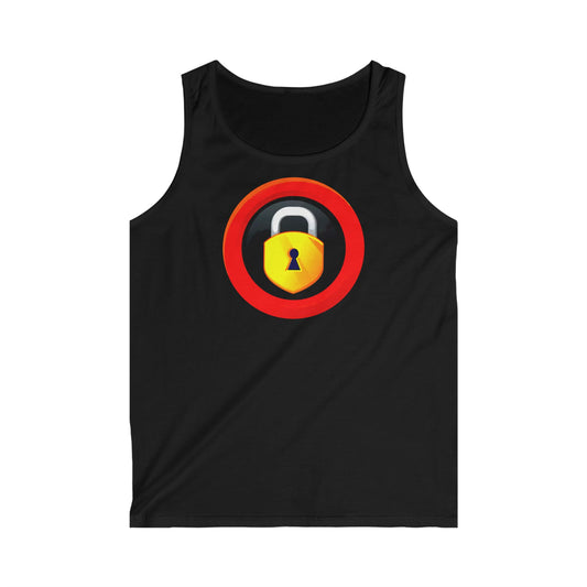 Not Available Red Tank Top by Wil Man