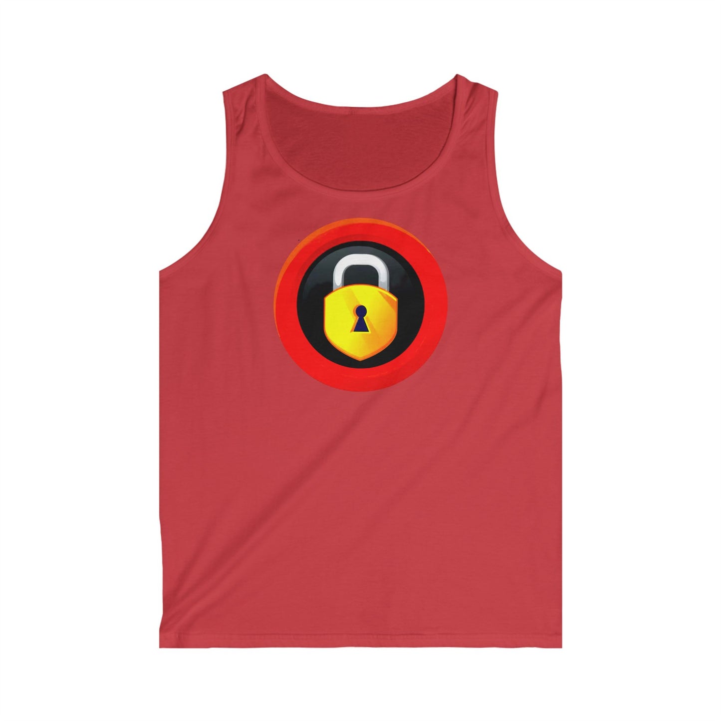 Not Available Red Tank Top by Wil Man