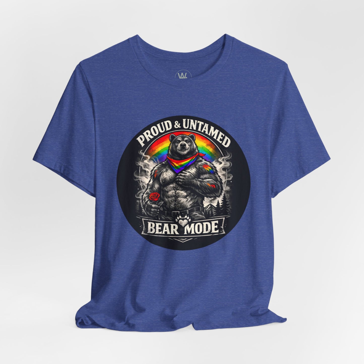 Proud Bear Tshirt by Wil Man