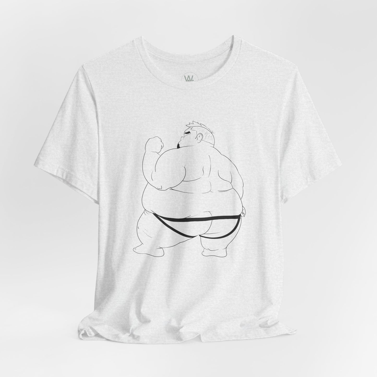 Chubby Lover BLK Tshirt by Wil Man