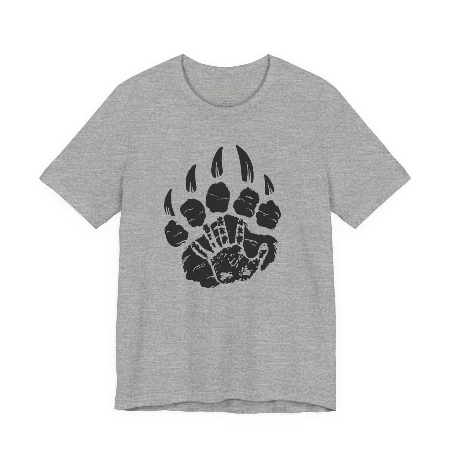 Bear Paw 2 Tshirt by Wil Man