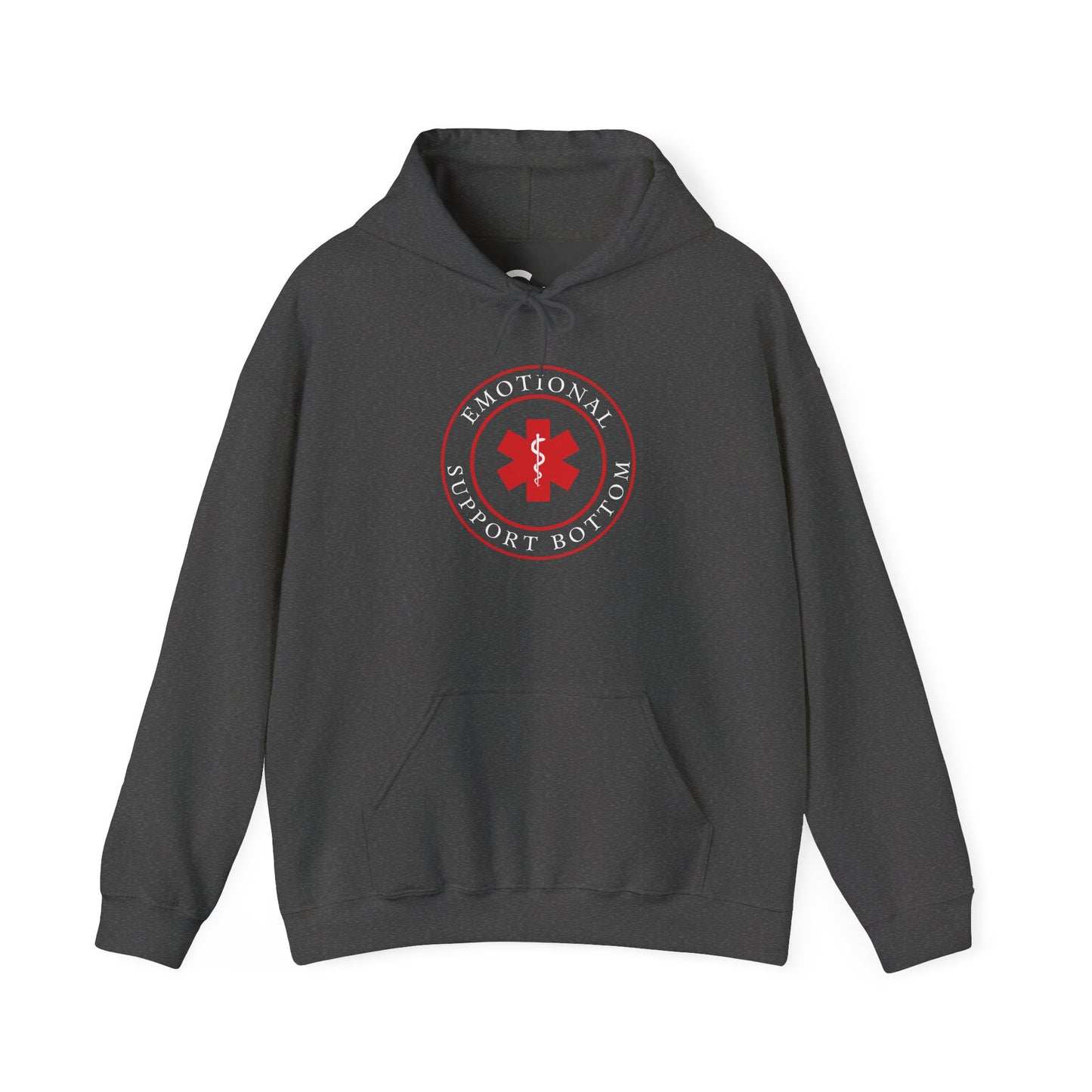 Emotional Support Bottom Hoodie - Cozy & Stylish Sweatshirt