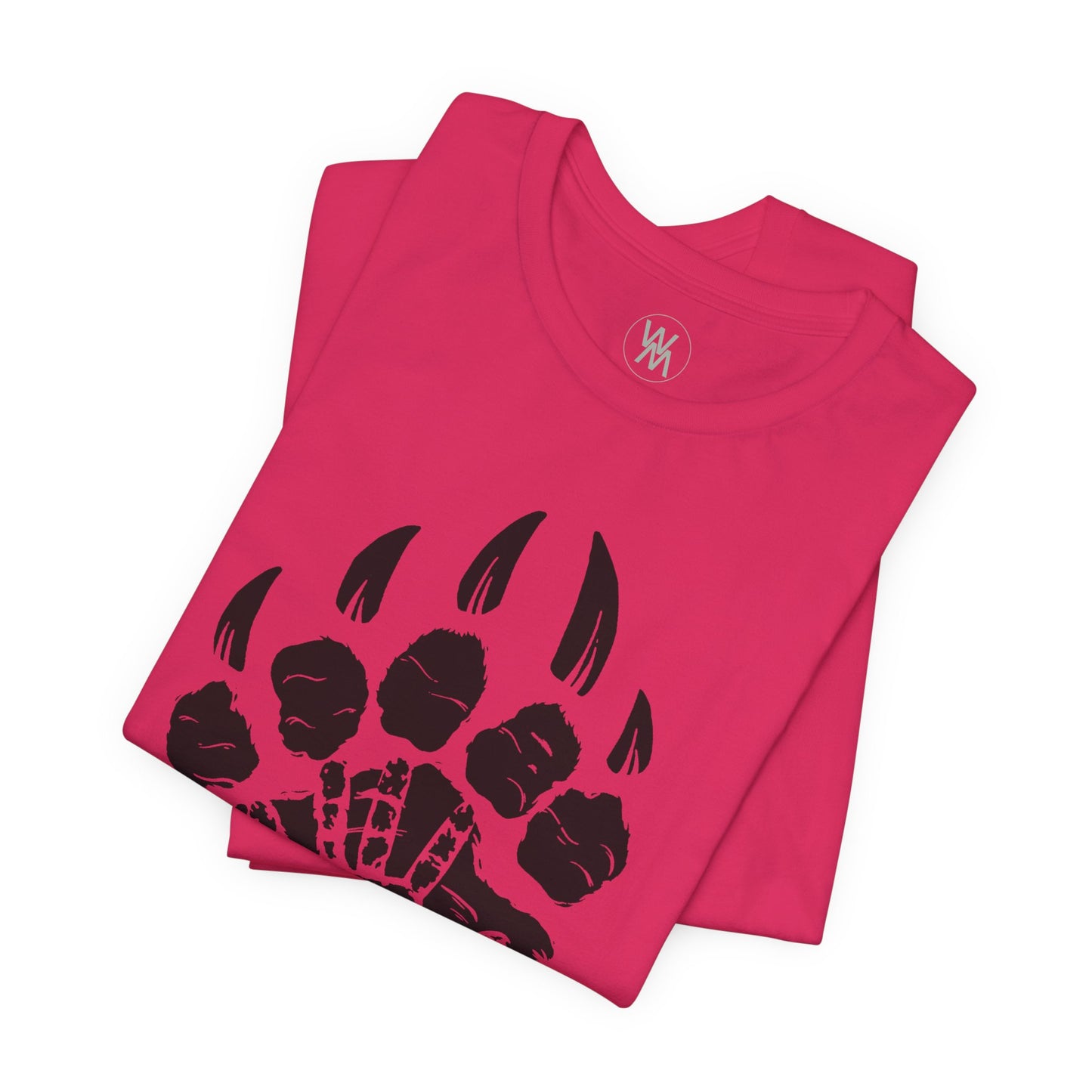 Bear Paw 2 Tshirt by Wil Man