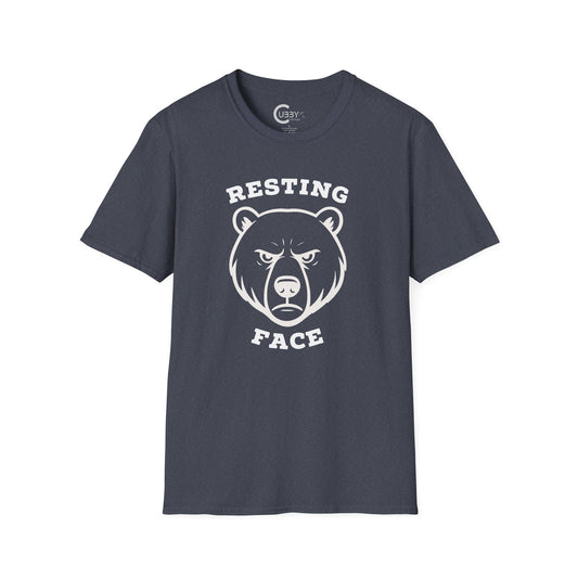 Resting Bear Face White