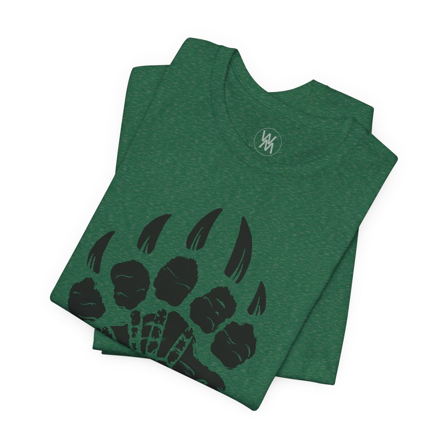 Bear Paw 2 Tshirt by Wil Man
