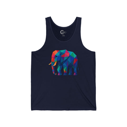 Geometric Elephant Tank