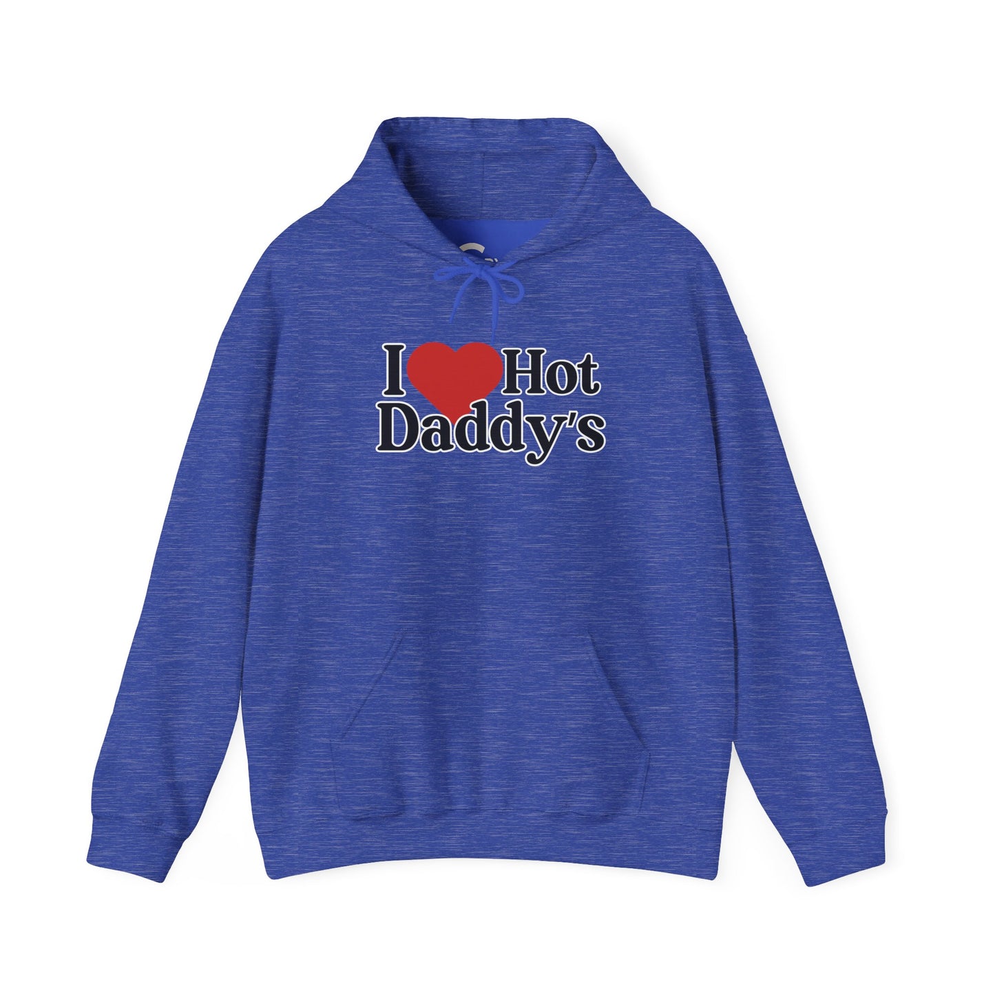 I love Hot Dads Hoodie- Cozy & Stylish Sweatshirt
