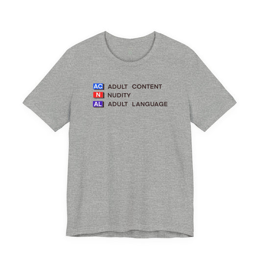 Rating Tshirt by Wil Man