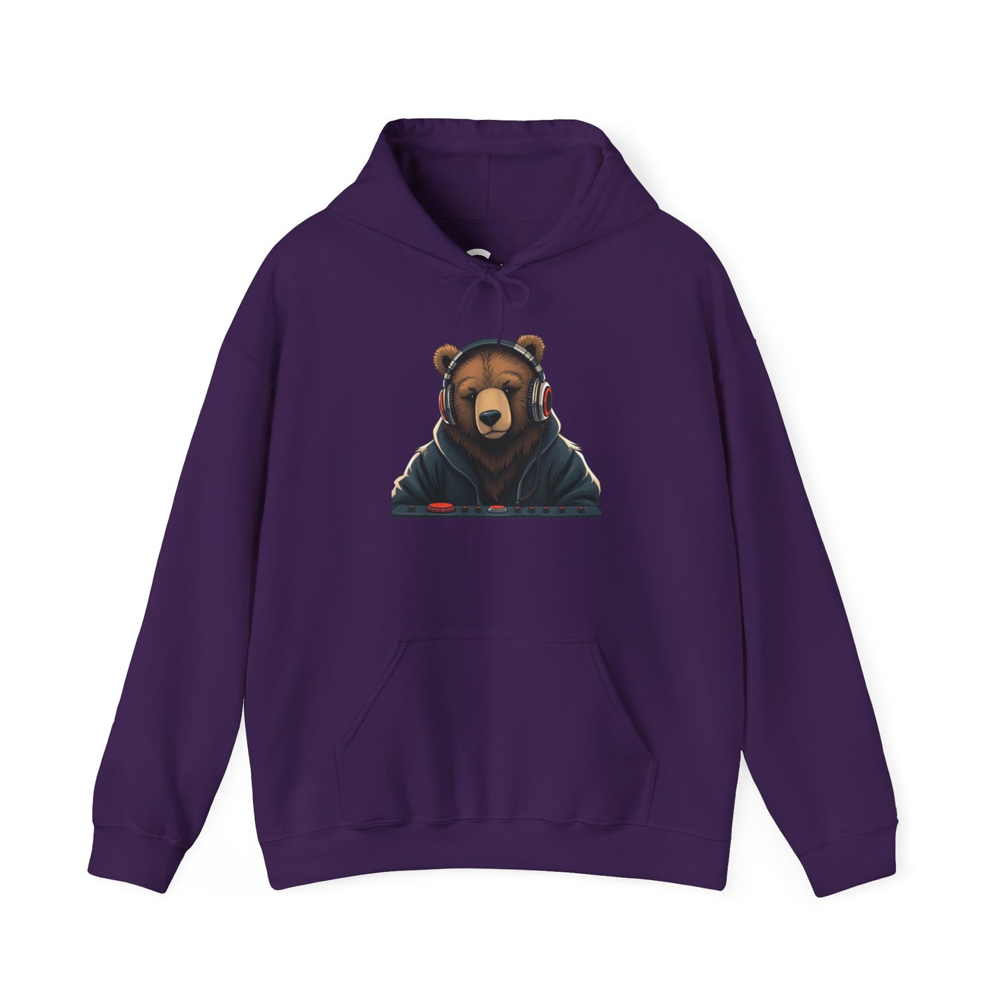 DJ Bear Hoodie - Cozy & Stylish Sweatshirt