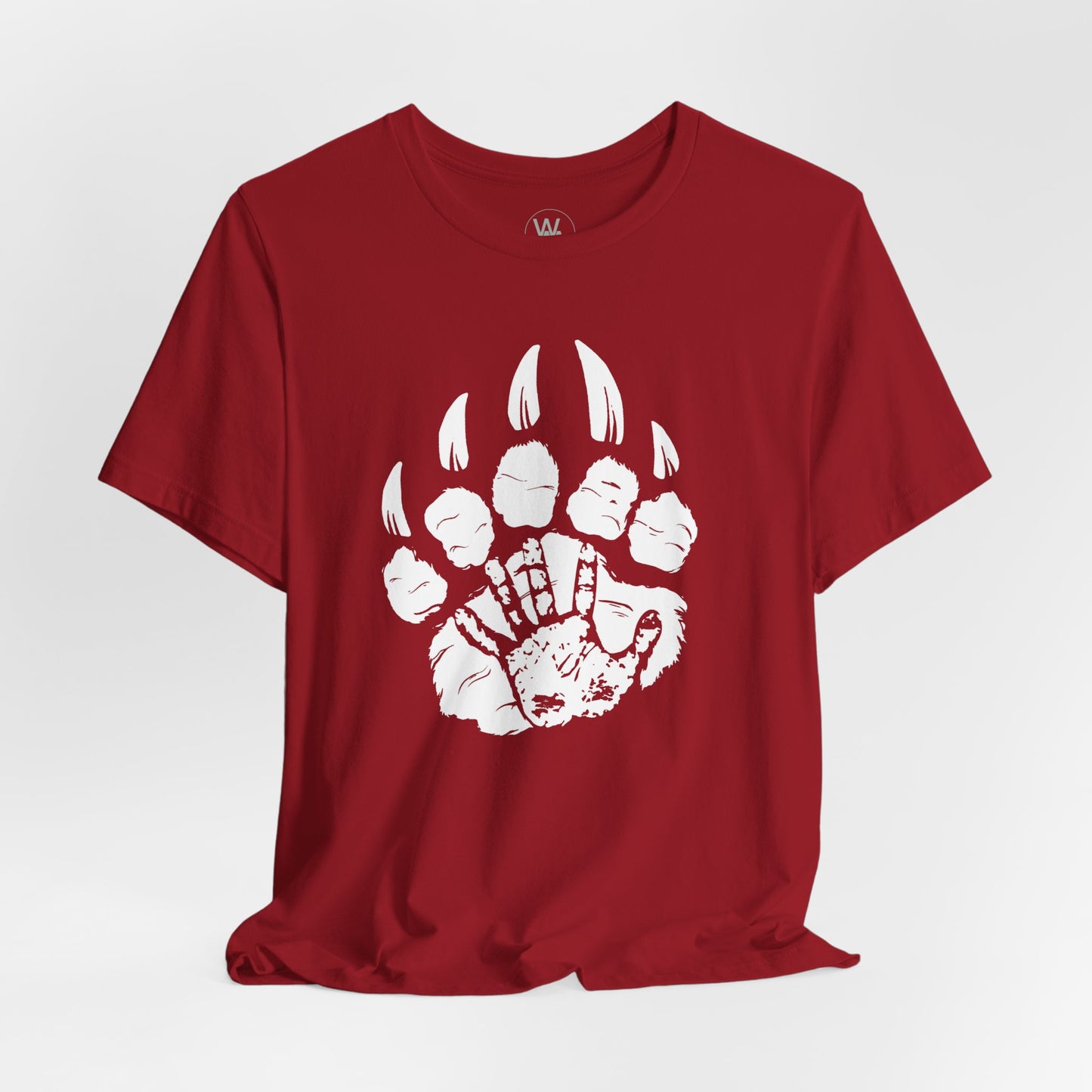 Bear Paw 1 Tshirt by Wil Man